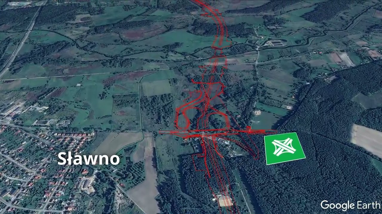 Wizualizacja odcinka S6 Koszalin - Słupsk