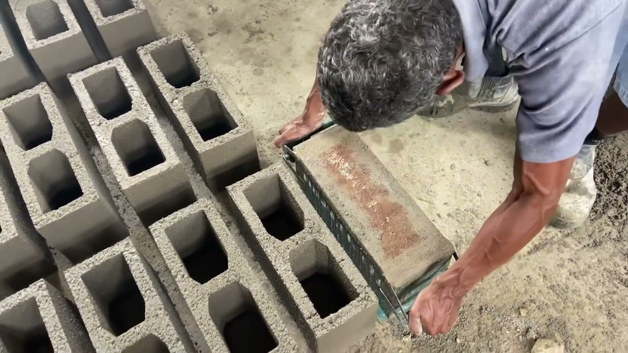 BLOCOS DE CIMENTO COMO VOCÊ NUNCA VIU