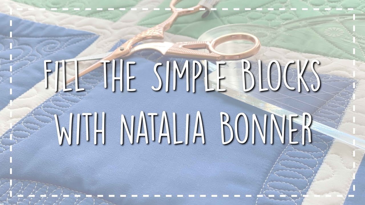 Fill the Simple Blocks - with Natalia Bonner