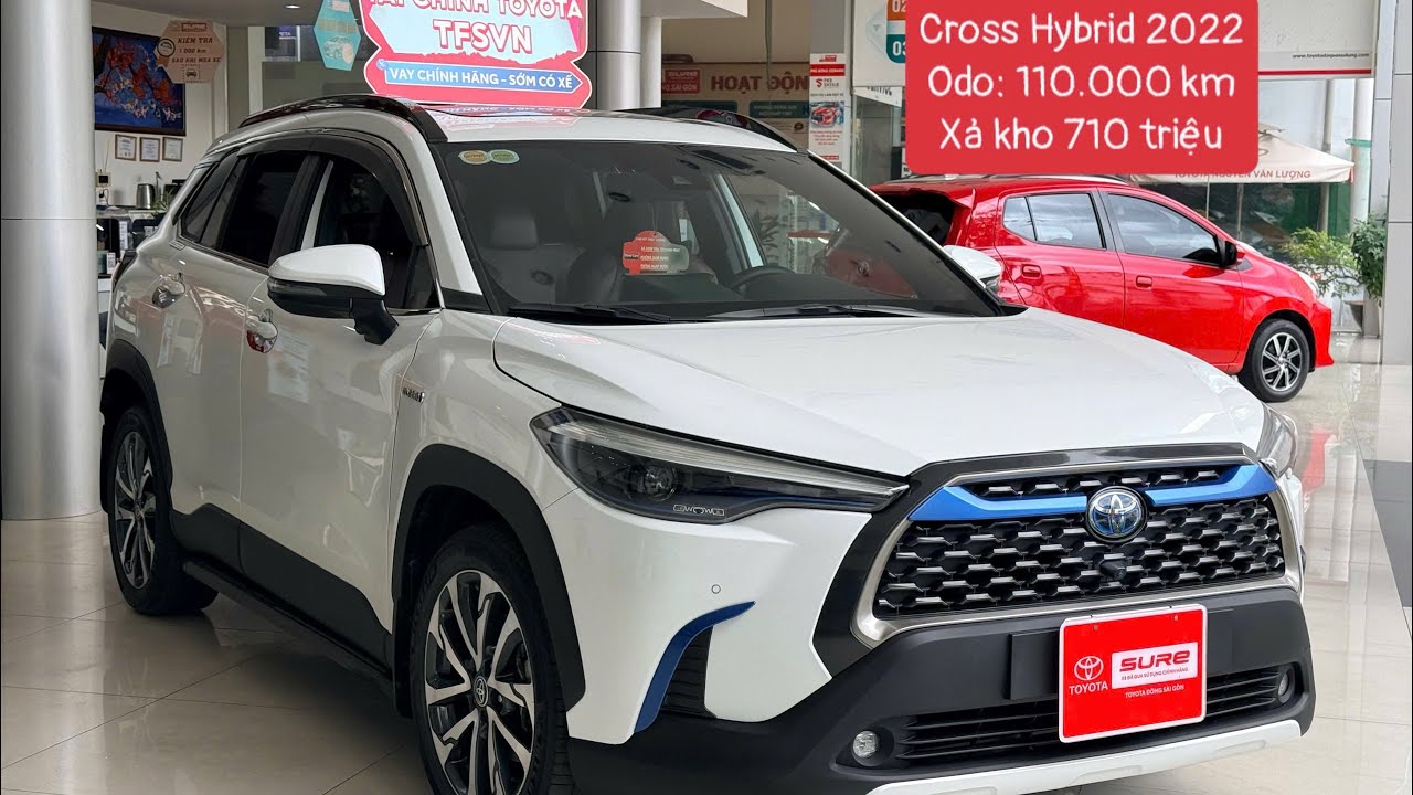 Cross Hybrid 2022 màu trắng ngọc trai xe chạy 110.000 km xe 1 chủ bảo dưỡng đều