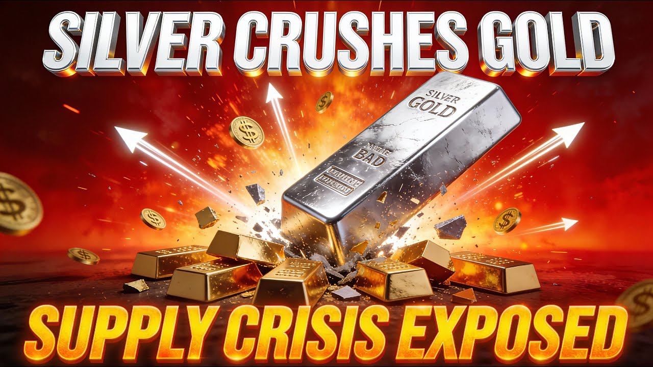 Silver CRUSHES Gold: Industrial Consumption + Supply Crisis = Massive 2026 Rally