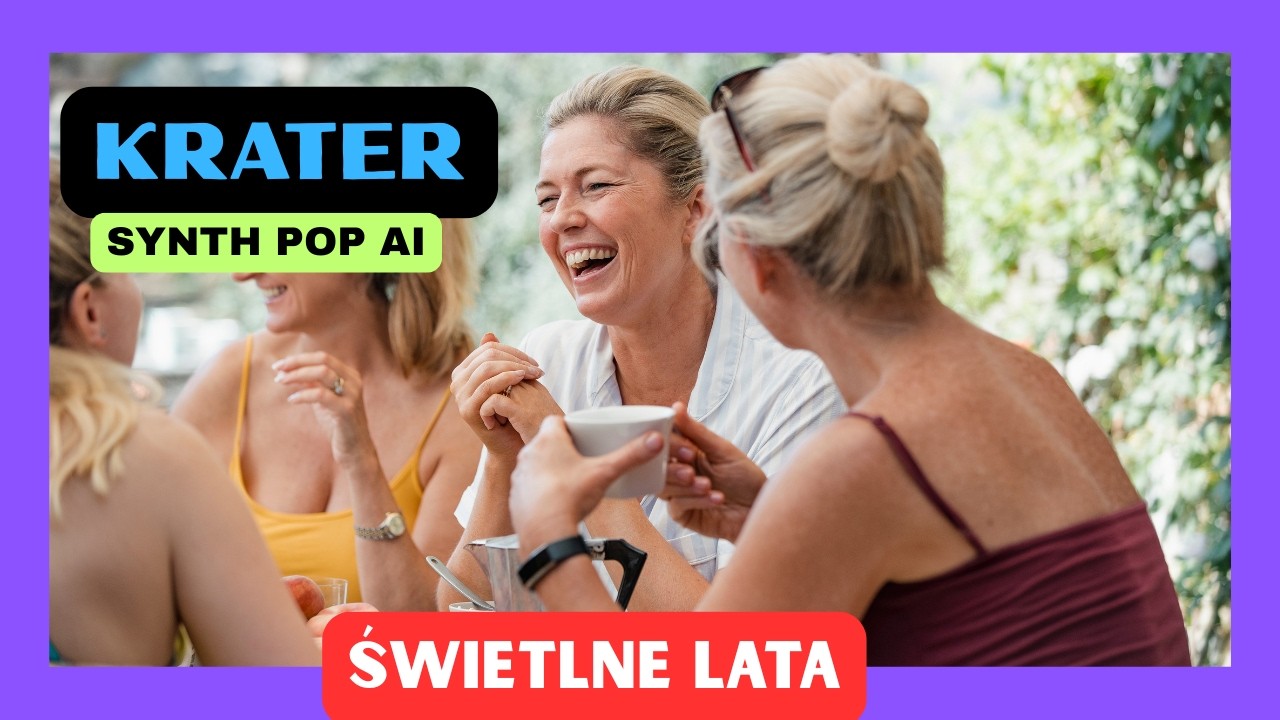 Krater – Świetlne Lata (Official Video) | Synth Pop AI