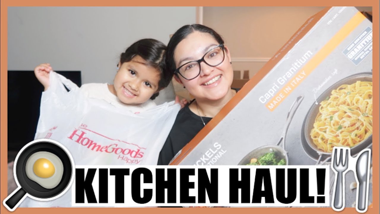 HUGE KITCHEN HAUL! Costco, Home Goods & Ross | Apartment Haul
