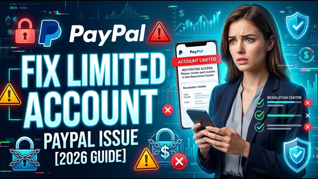 How to Fix Limited PayPal Account [2026 Full Guide]
