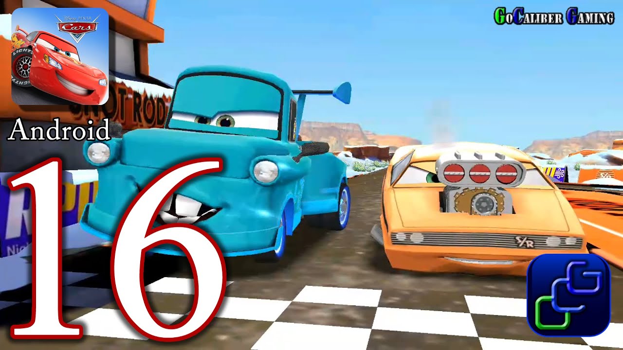 Cars: Fast as Lightning Android Walkthrough - Part 16 - SnotRod Race Track