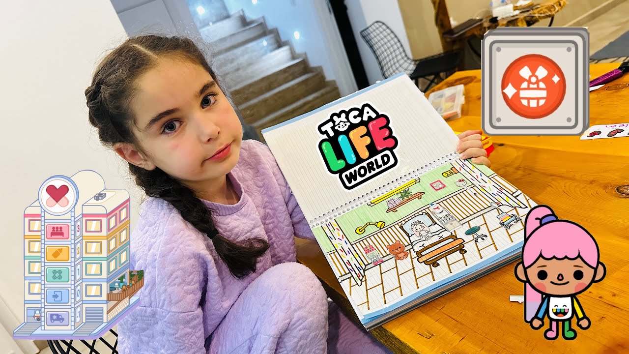 TOCA LİFE WORLD HASTANE ODASI YAPIYORUZ !! @RukiyeÇetinkaya @linacetinkayaofficial