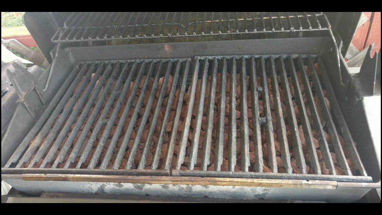 How to convert your standard propane grill into a lava rock smoker