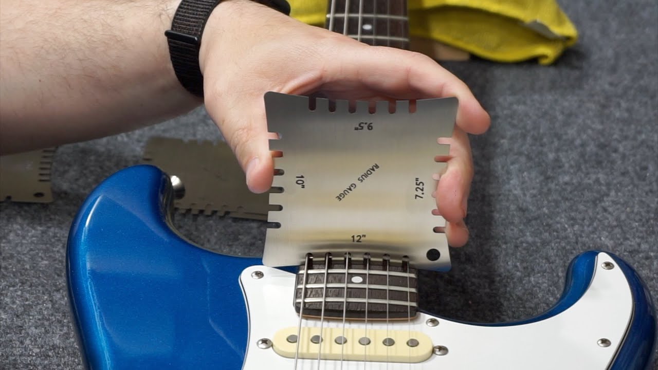 Quick Tip 4: Measuring Guitar Neck Radius