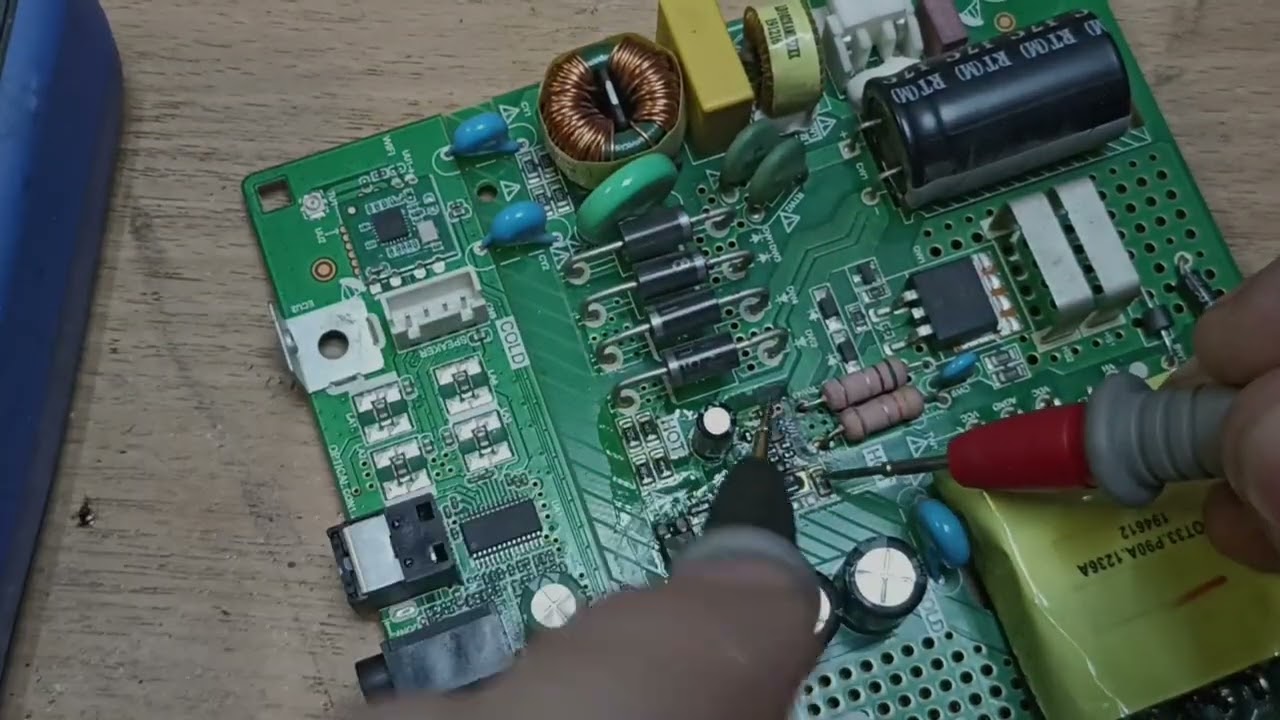 HAIER LE43K6500TF. диагностика платы
