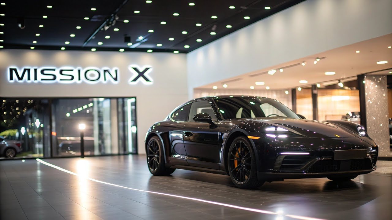 Porsche Mission X – The Electric Hypercar That Redefines Speed, Luxury, and the Future