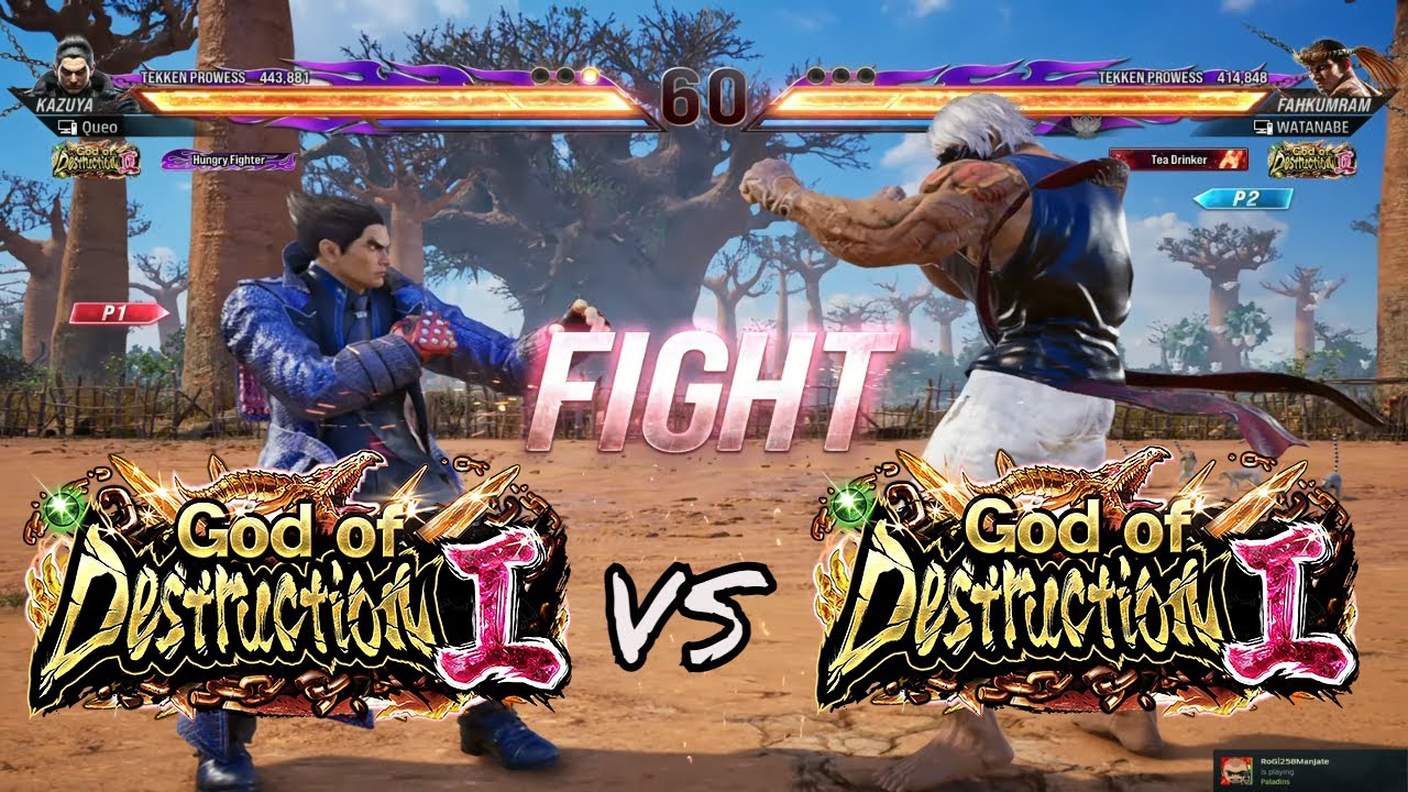FAHKUMRAM VS KAZUYA TEKKEN 8 ONLINE