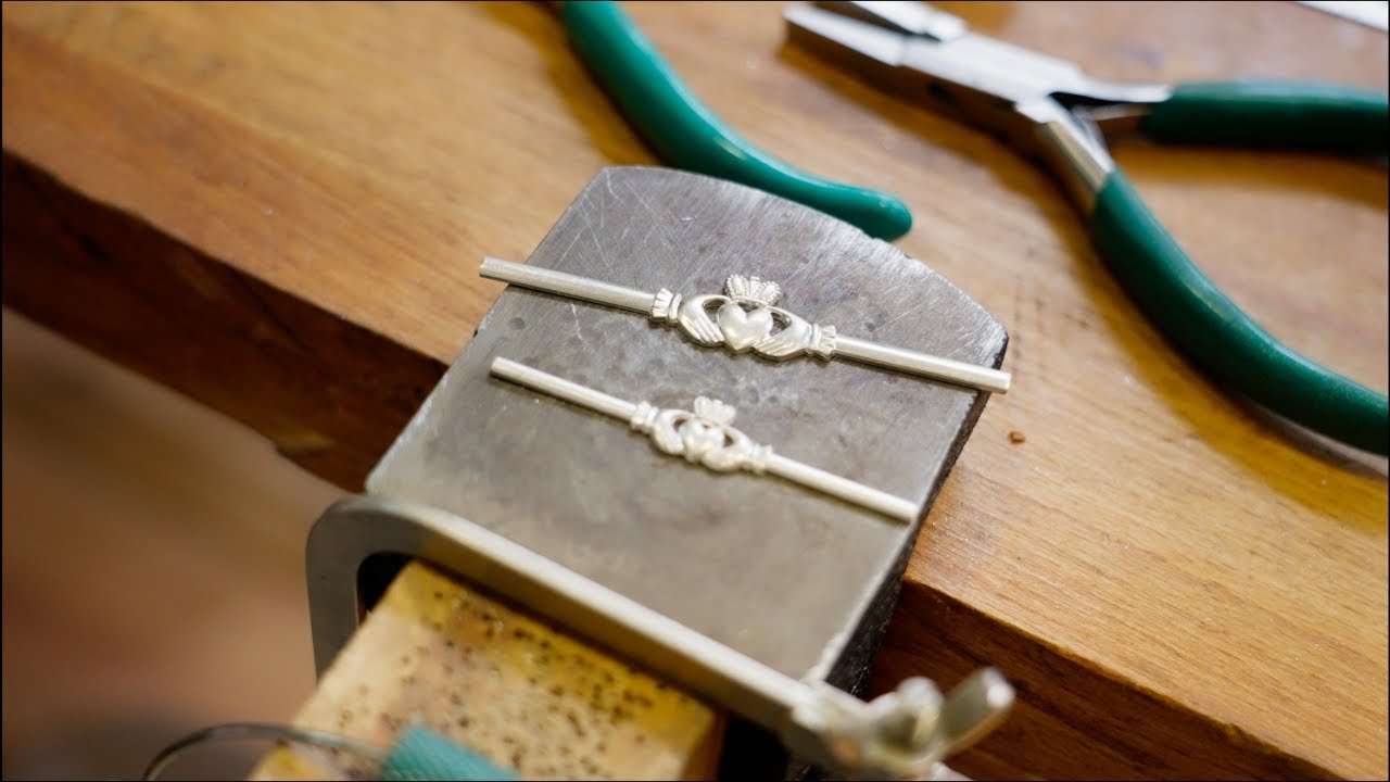 How to Make Your Own Claddagh Ring&ndash;A Hands-On Workshop!#jewellerymaking #silverworks #ireland