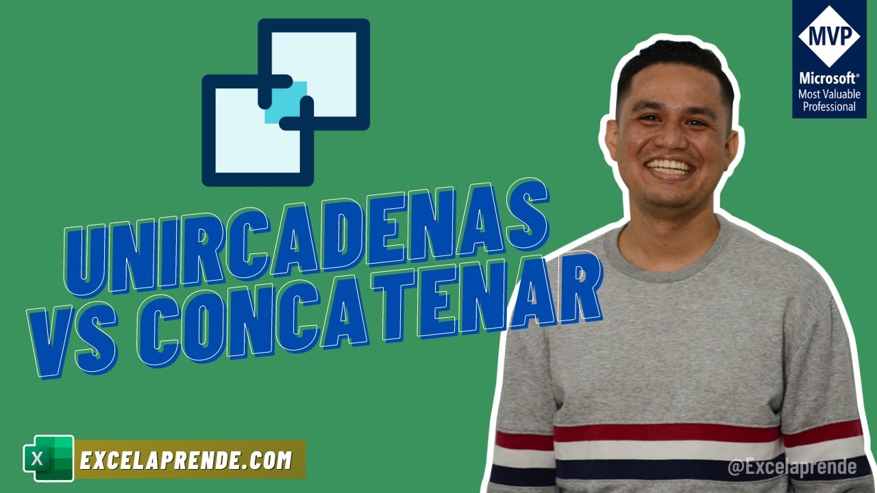 🤝 Unircadenas VS Concatenar | ExcelAprende