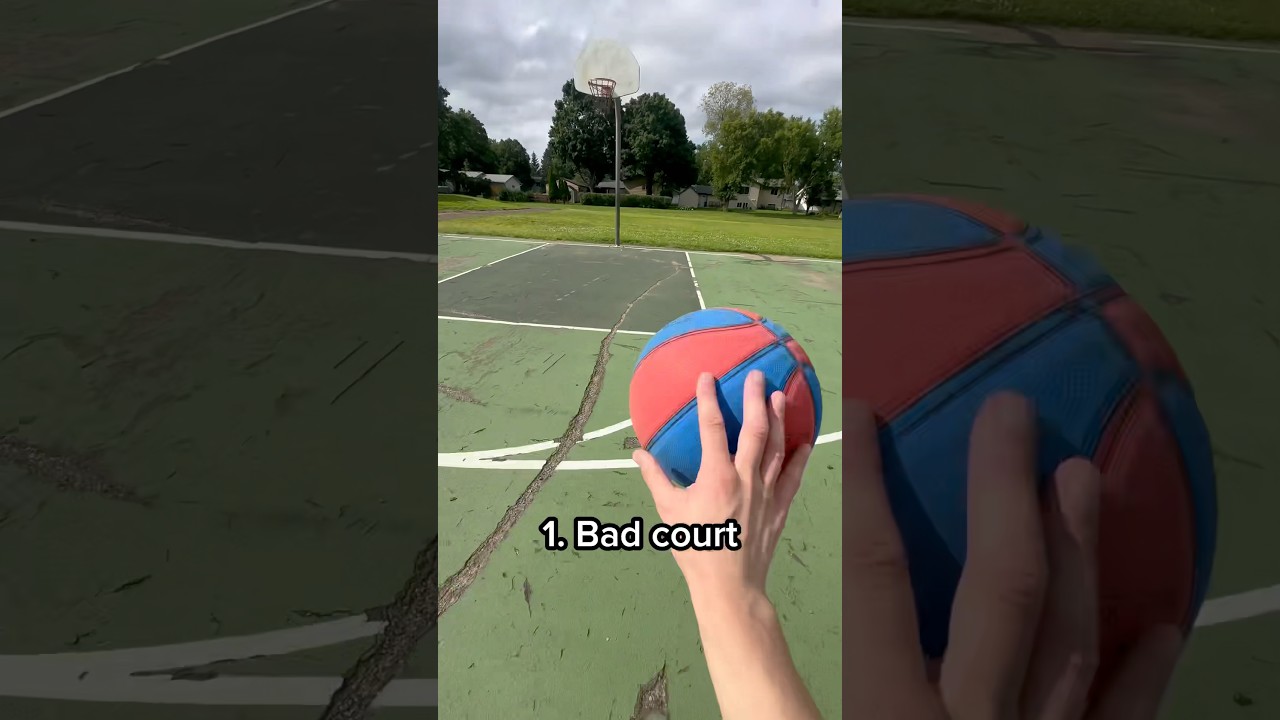 What&rsquo;s WORSE while playing basketball outside? Pt. 4 #shorts