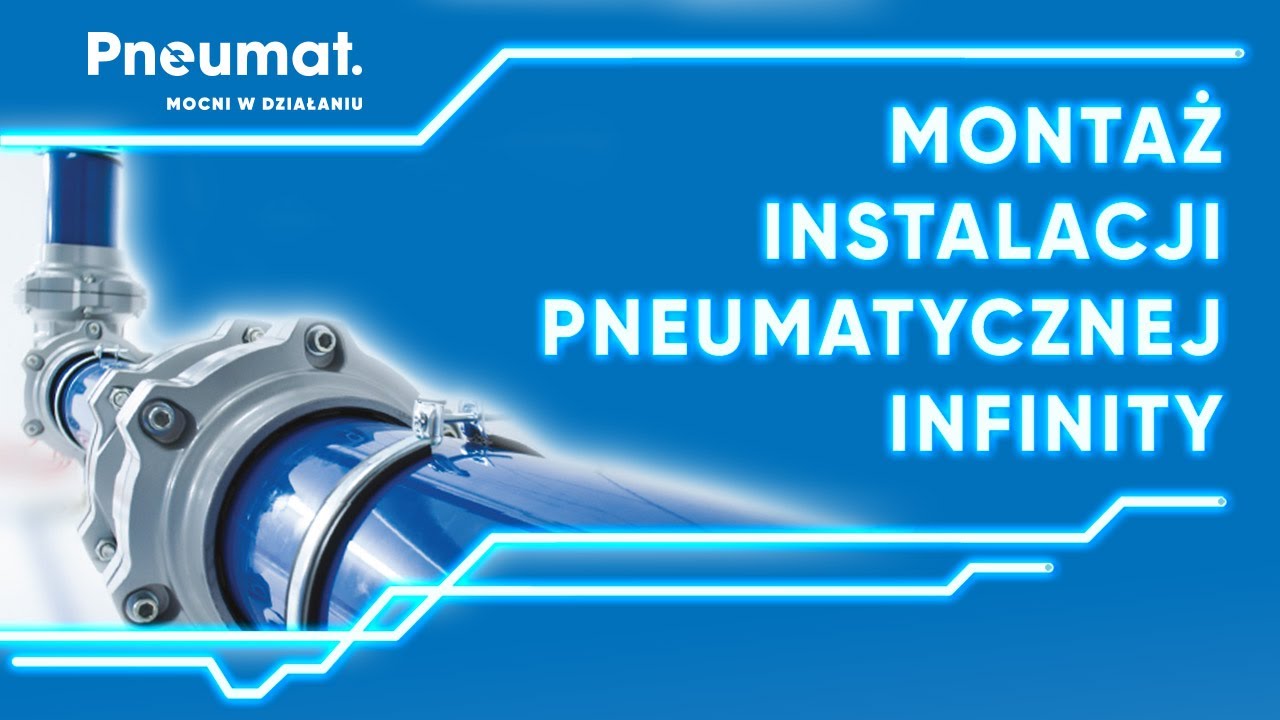 Instalacje pneumatyczne z aluminium INFINITY - sposób montażu instalacji rurowych aluminiowych