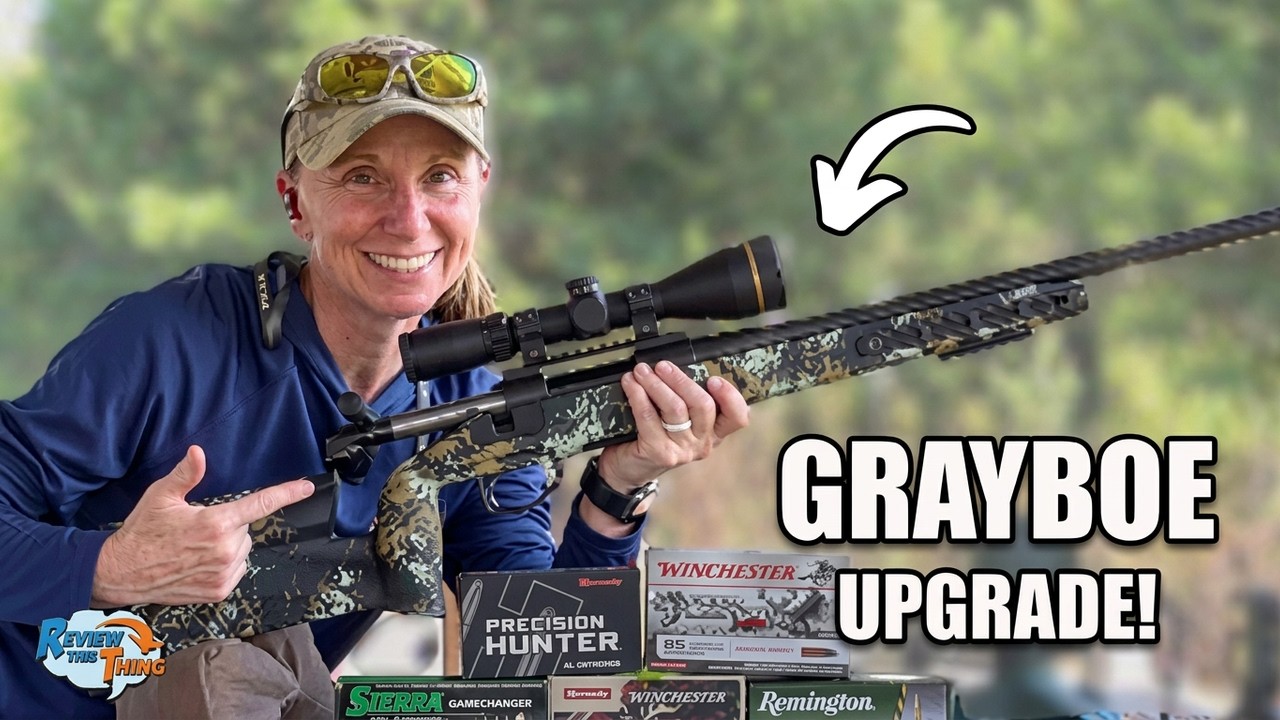 CVA Cascade XT получает апгрейд от Grayboe &mdash; тестируем 5 видов патронов на 100 ярдах