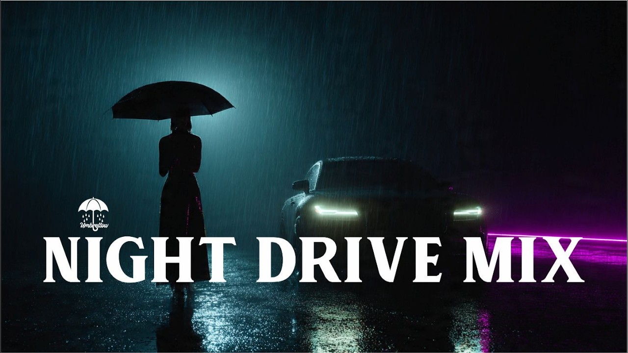 Melodic Techno Mix, Late Night Drive Through Rainy Neon Streets, Tale Of Us, Adriatique, Colyn