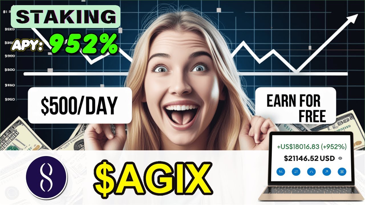 The Crypto Gems You Cannot Miss in 2025! Stake AGIX Coin SingularityNET for $500 Daily Passive Incom