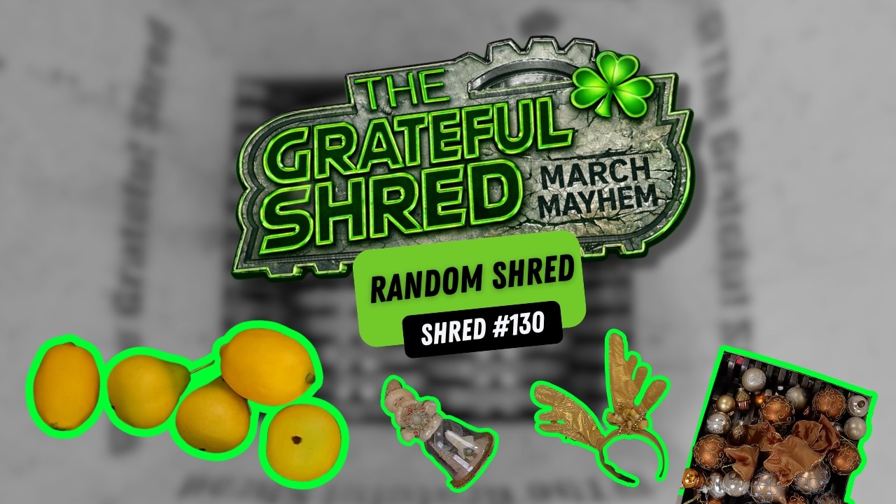 Faux Fruit, Holiday Decor & Floppy Disks | Day 9 of March Mayhem