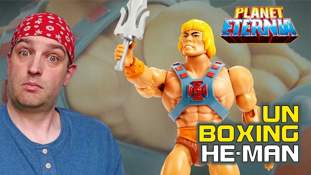 Unboxing He-Man Vintage Head (MotU Origins) | PlanetEternia