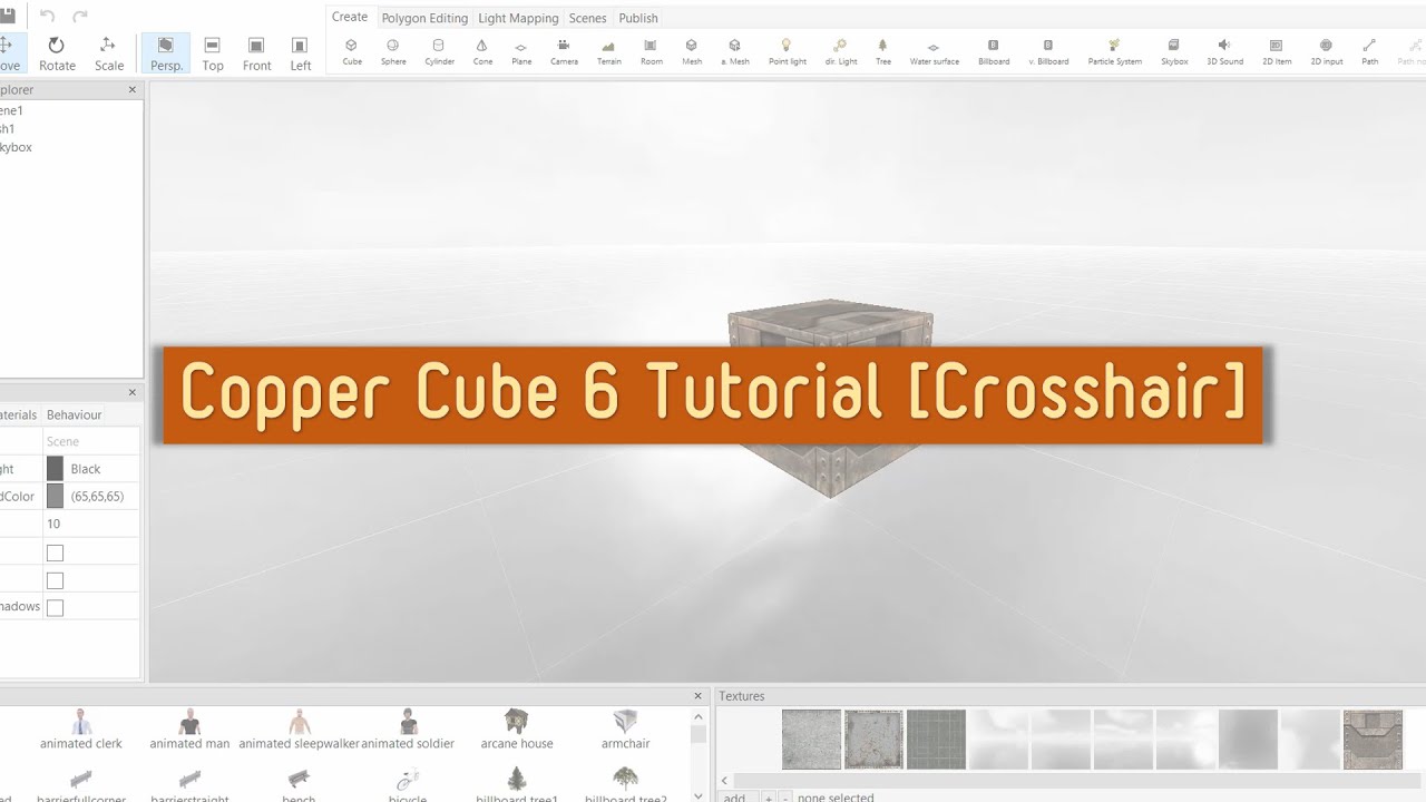 Copper Cube 6 Tutorial -  Crosshair