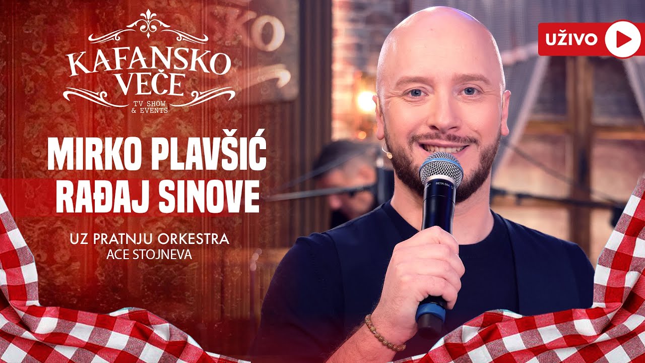 MIRKO PLAVSIC - RADJAJ SINOVE | UZIVO | (ORK. ACE STOJNEVA) | 2024 | KAFANSKO VECE