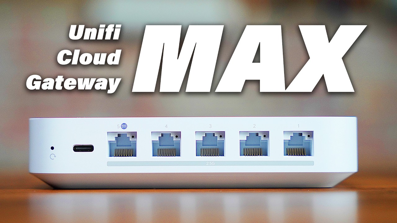 My new favorite Unifi product - Cloud Gateway Max