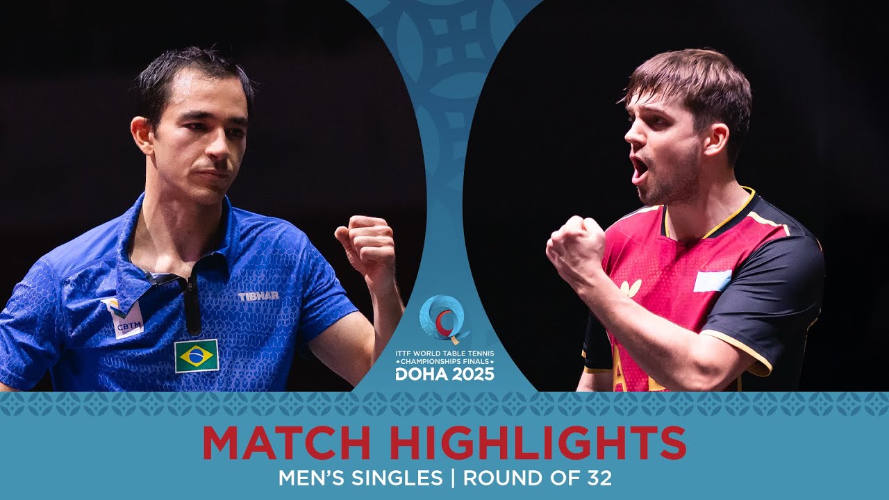 Hugo Calderano vs Kirill Gerassimenko | Match Highlights | #ITTFWorlds2025