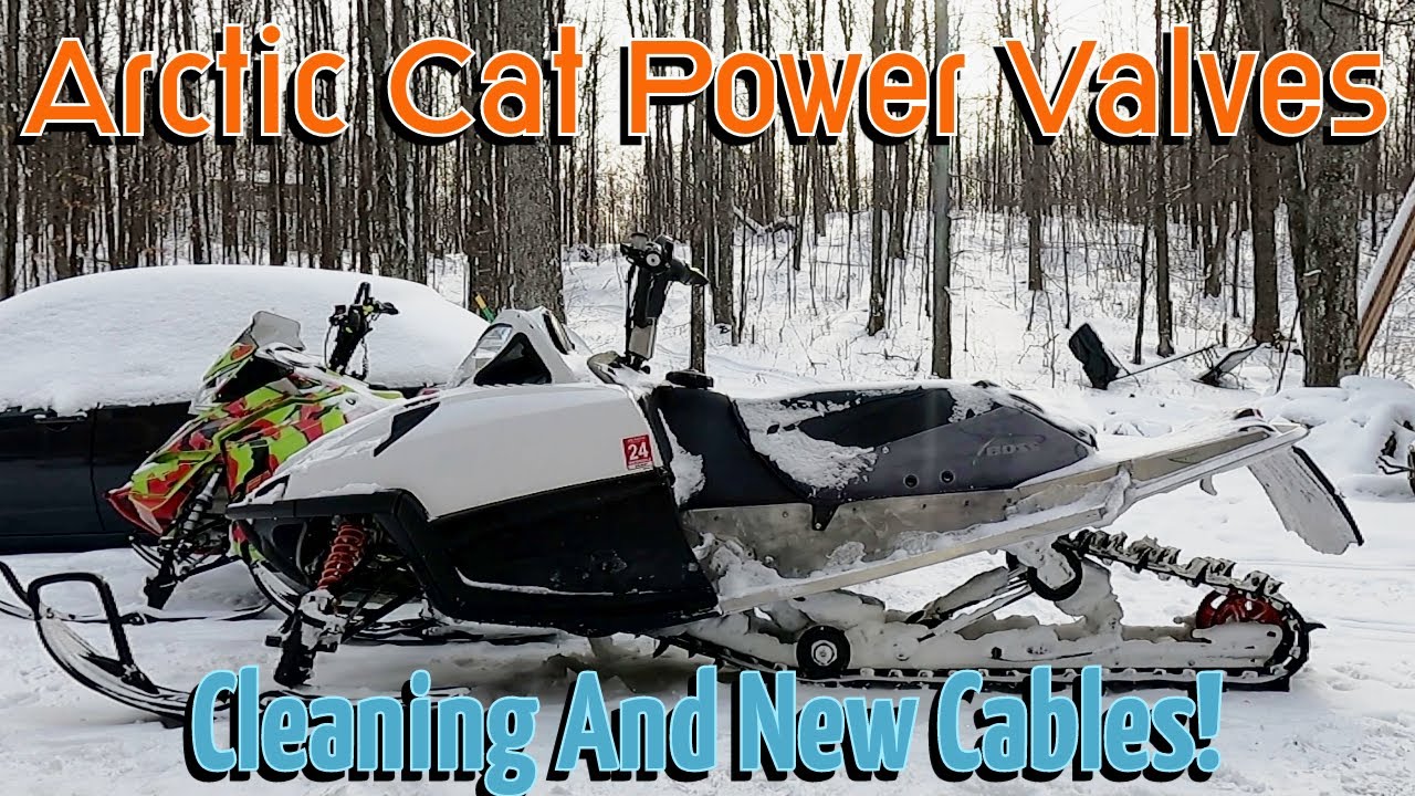 Снятие, очистка и установка клапана мощности Arctic Cat!