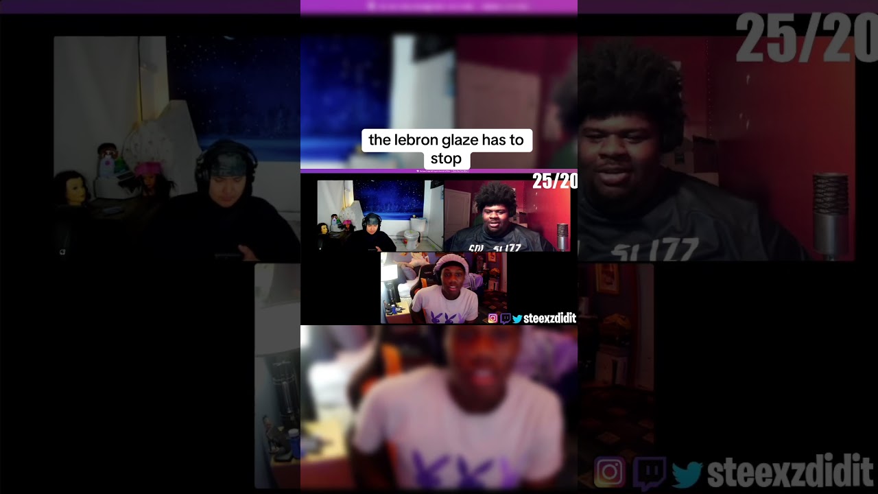#twitch #streamer #lebronjames #glaze #funny #hilarious #justchating #steexzdidit #fypviral #shorts