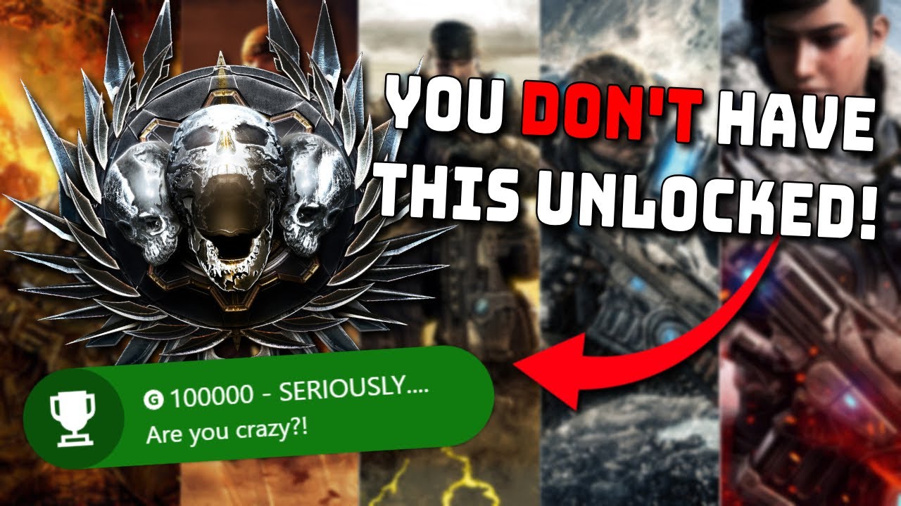The HARDEST Achievements you DON'T have! (Every Gears of War 