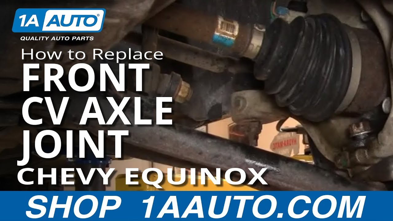 How To Replace Front CV Axle Joint 05-09 Chevy Equinox