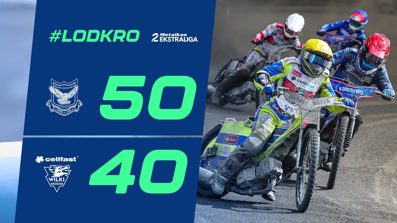 Łodzianie poszli za ciosem. Niezły debiut Duńczyka (skrót #LODKRO 50:40, 02.06.2024)