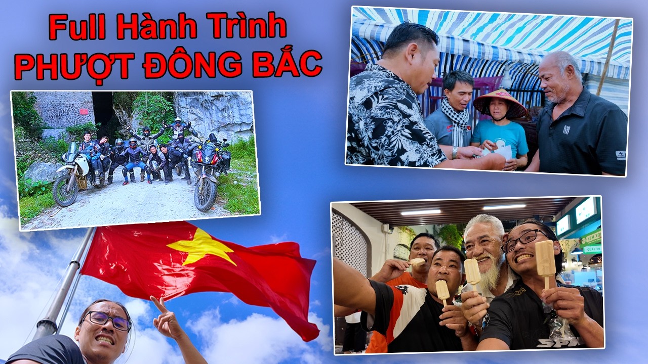 Full Hành Trình Phượt Đông Bắc Xuyên Bão Builoi - Xe Ôm Vlog ft Nexttour - Chú Phạm Luân
