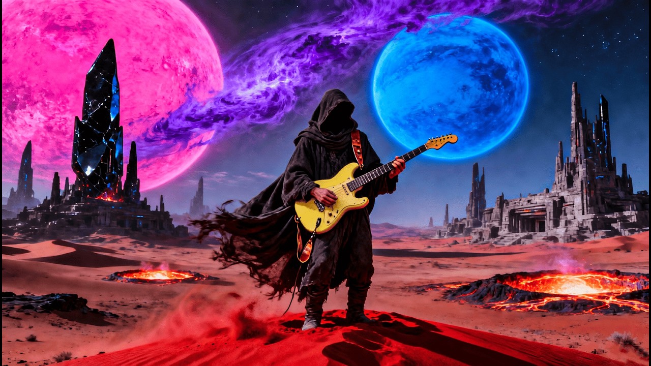 Deep Night Drive Music – Psychedelic Desert Instrumental
