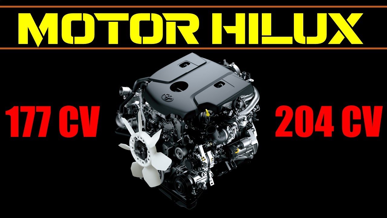 #cortes // Comparativo: Motor HILUX 2.8 1GD Diferenças entre a Versão de 177 CV x 204 CV!