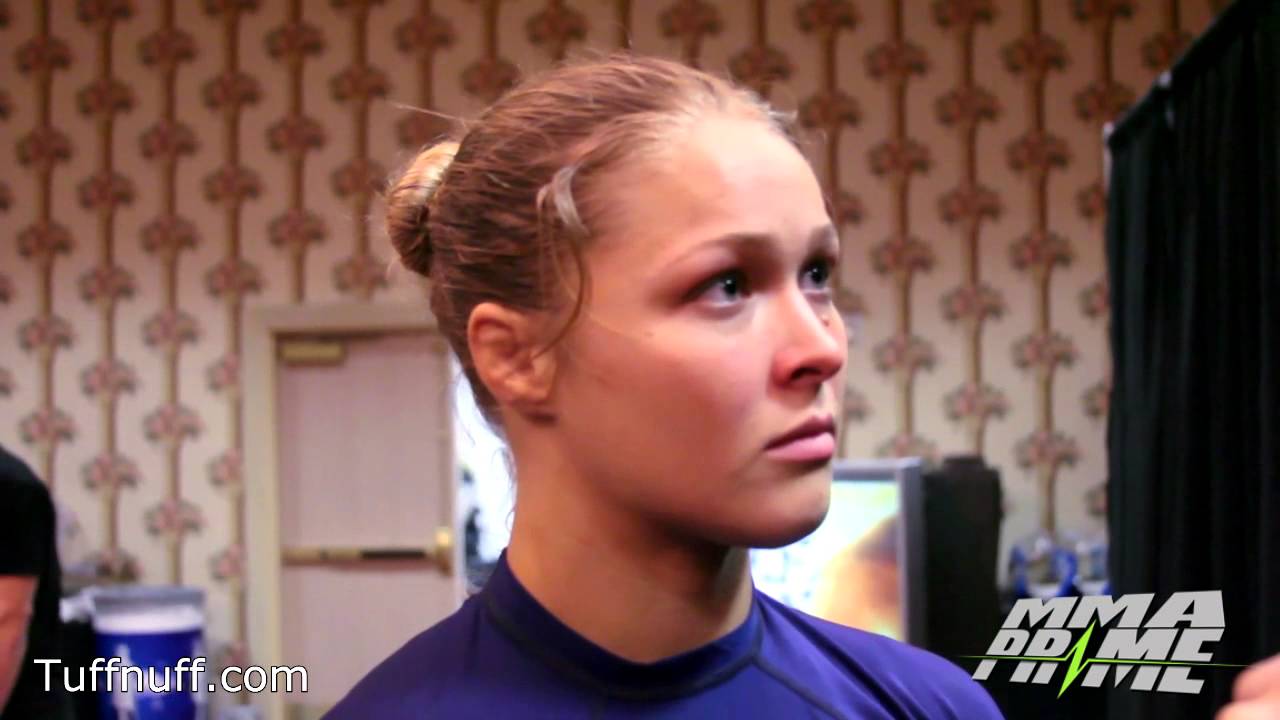UFC WMMA Champion Ronda Rousey Rare Unseen Amteur Interview Backstage