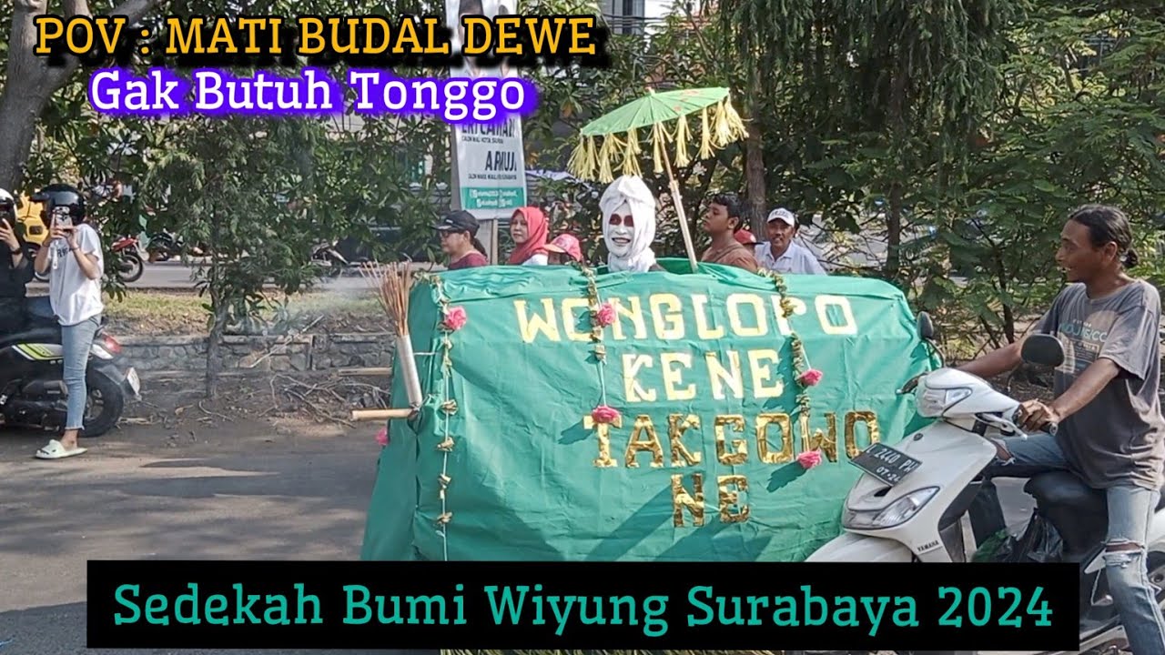 SEDEKAH BUMI WIYUNG SURABAYA 2024‼️SANGAT MERIAH‼️#sedekahbumi2024 #kirabbudaya