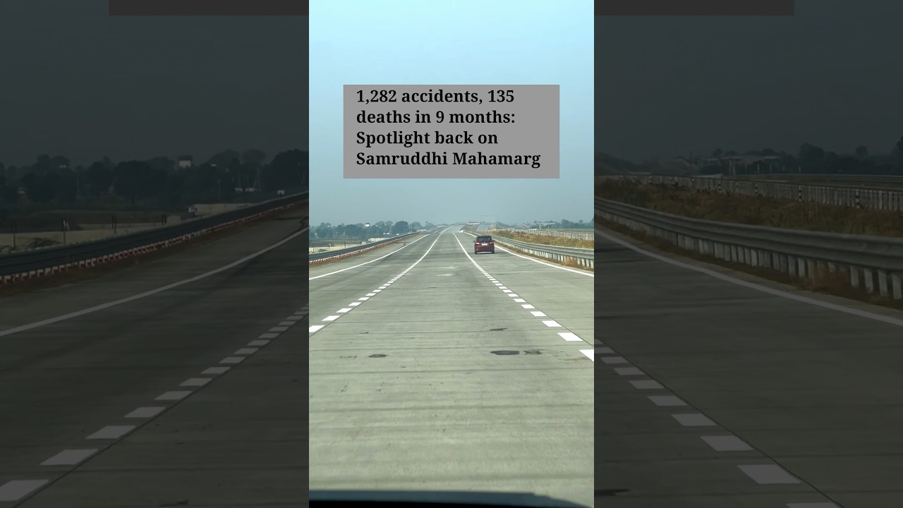 Reason behind 1200+ Accidents 😱 on Samruddhi Expressway | Highway Hypnosis #youtubeshorts #shorts