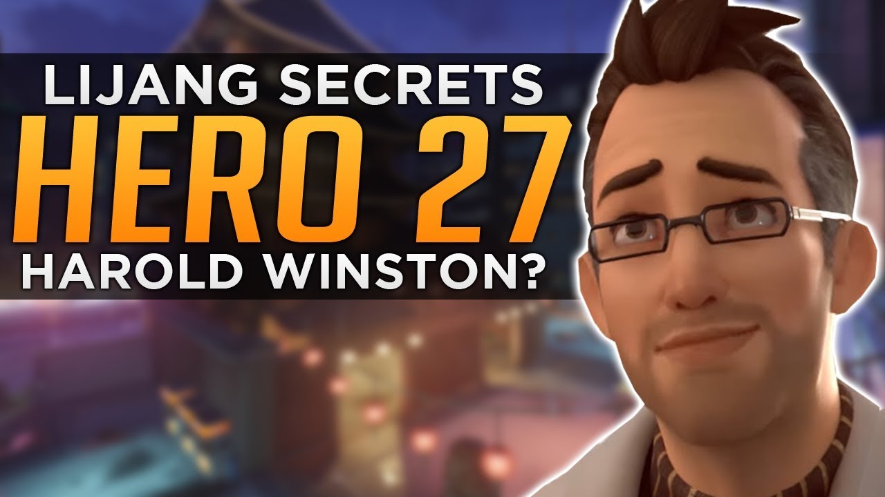 Overwatch: Hero 27 SECRETS Hidden in Lijang! - Dr. Winston Theory