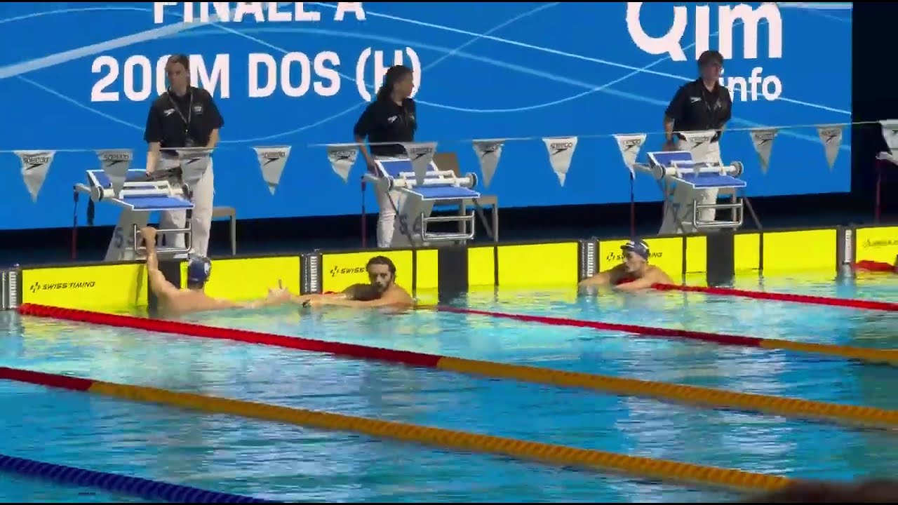 THOMAS CECCON   Meeting  Losanna  2026   200 backstroke  final  1.59.61