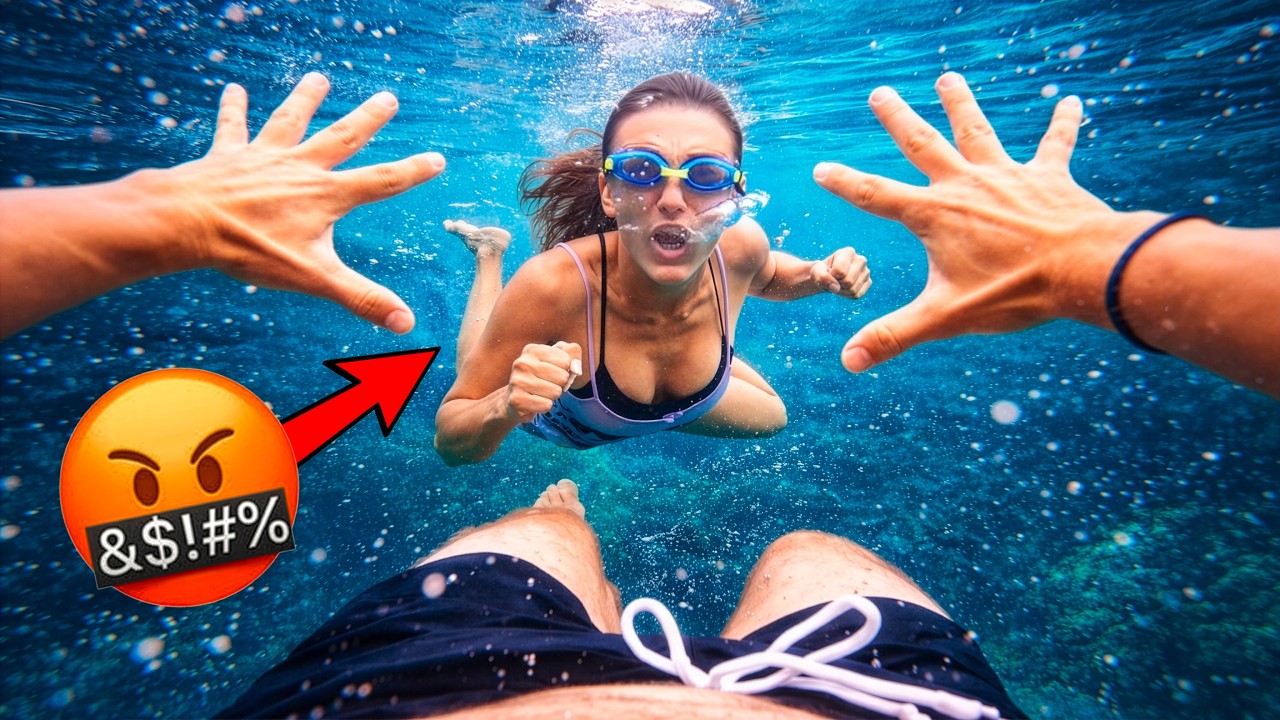 ESCAPING ANGRY GIRLFRIEND (Extreme Parkour Barefoot POV)