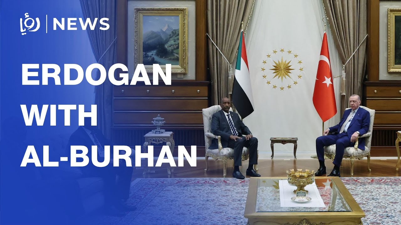 Turkey's President Erdogan meets Sudan army chief Abdel Fattah al-Burhan