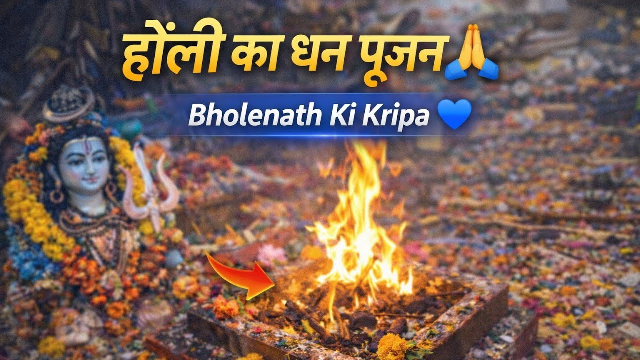 Festive Vibes 😍 | Holi Dhan Pooja Celebration