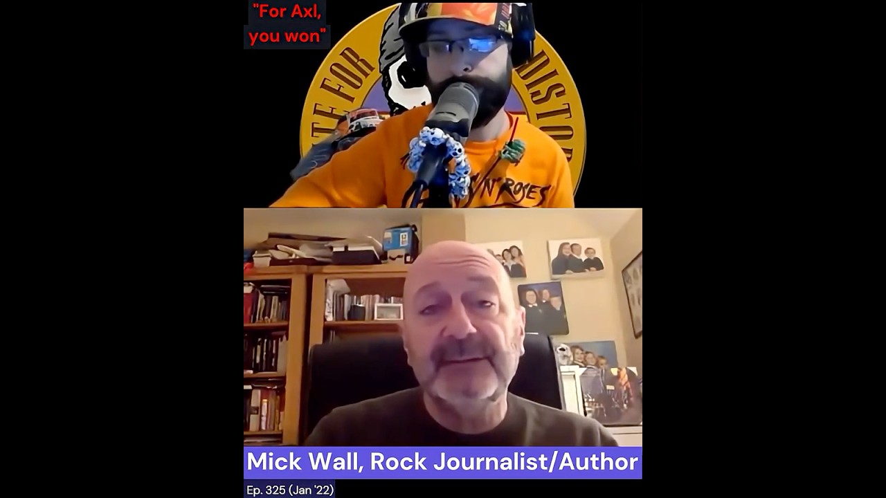 Mick Wall talks Axl Rose, why he 