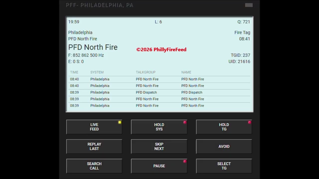 1-31-26, 4131 N Broad St, Philadelphia, PA, 2 Alarm Building Fire