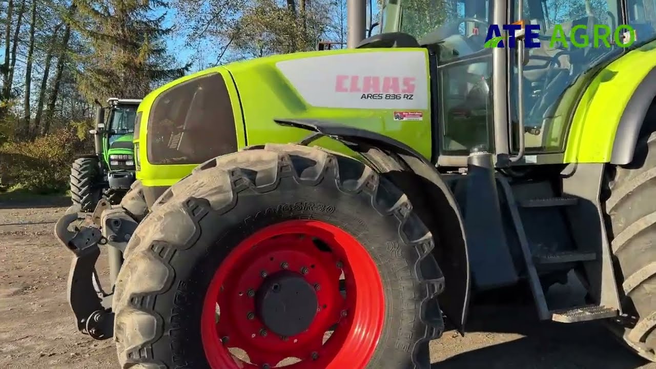 Claas Ares 836 RZ – mocny, solidny ciągnik, 6-cylindrowy silnik!@ATEAGRO