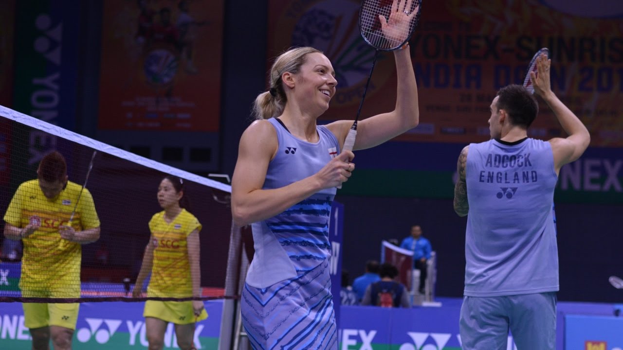 Yonex Sunrise India Open 2017 | Badminton QF M4-XD | Isa/Ami vs Adc/Adc