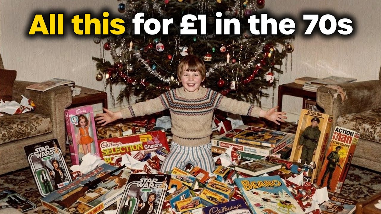 What &pound;1 Bought for Christmas in 1970s Britain 😲