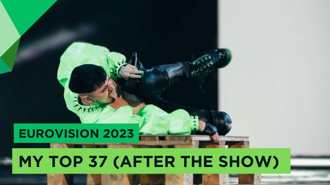 Eurovision 2023 My Top 37 (After the Show) | ESC Kaido